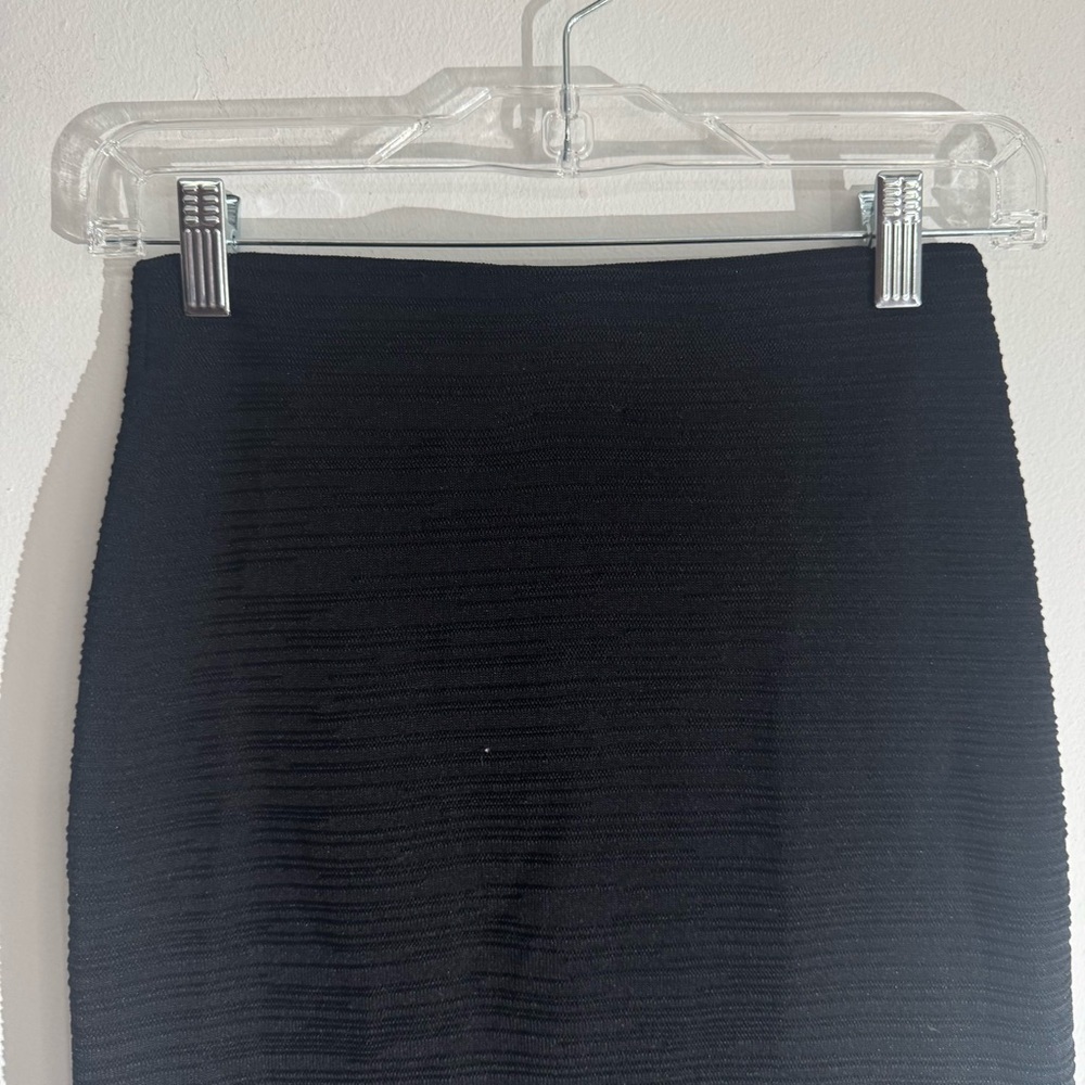 COS Textured Pencil Skirt In Black XS - Picture 7 of 8